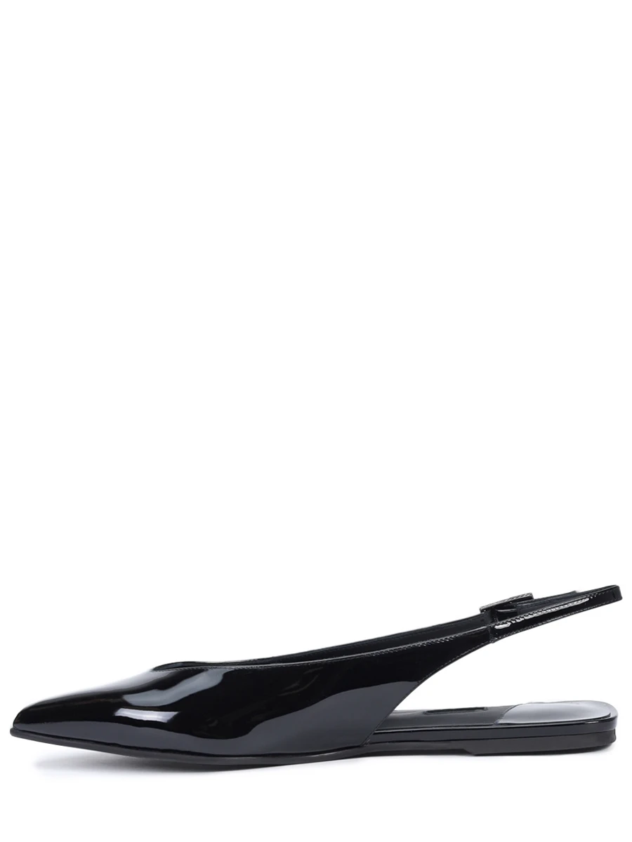 Балетки кожаные