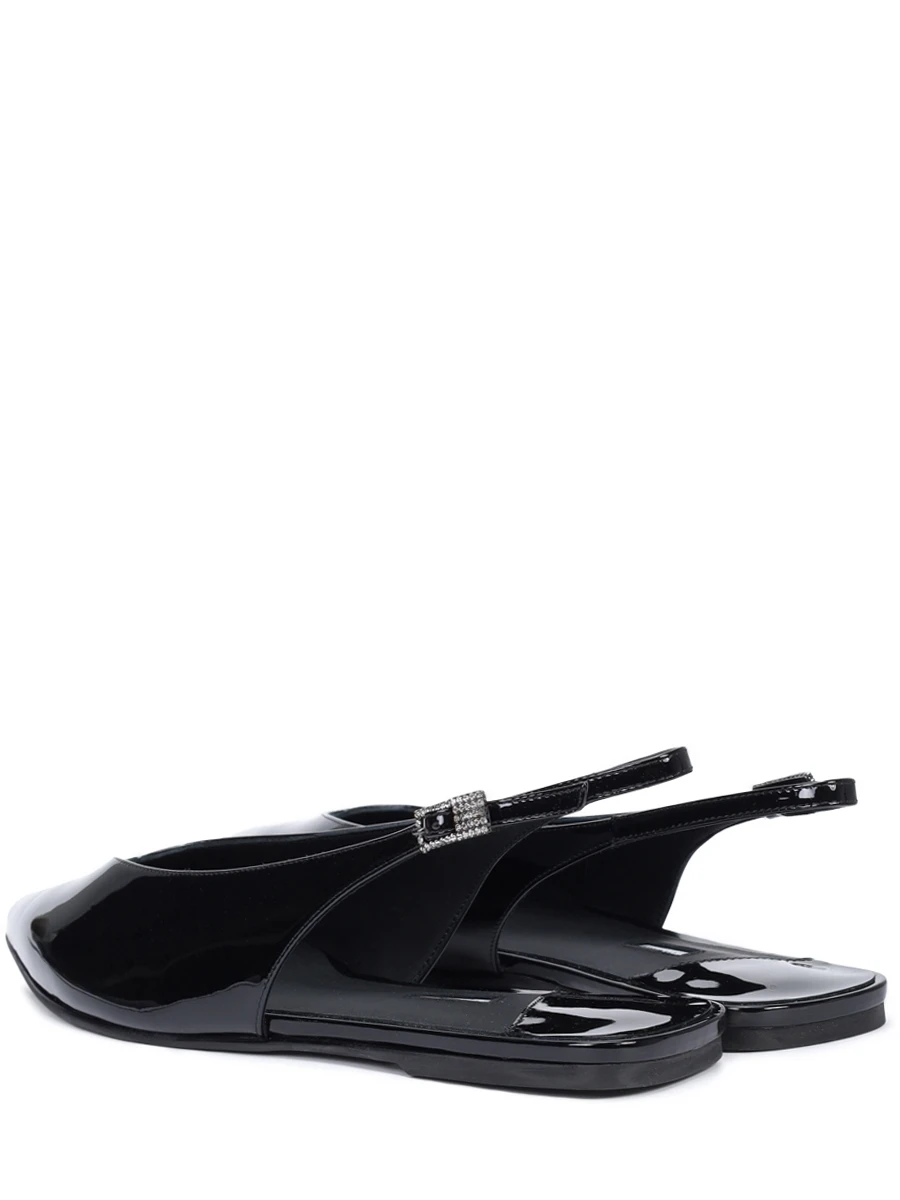 Балетки кожаные