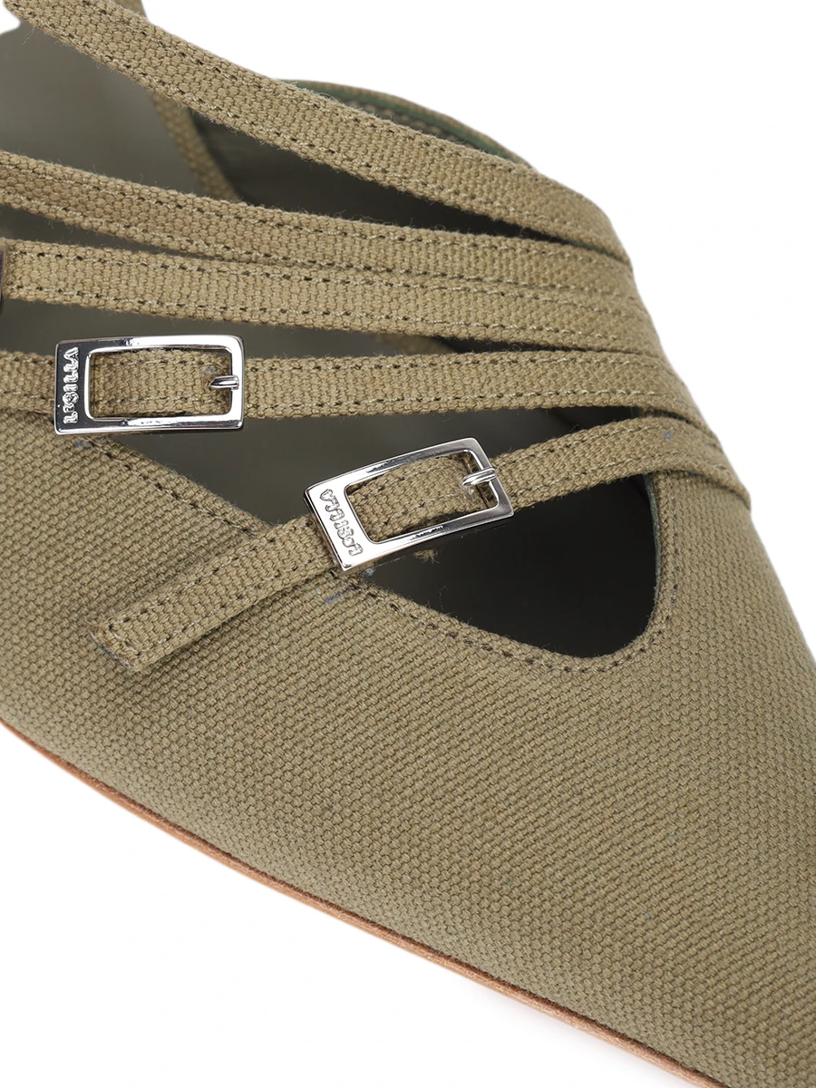 Туфли текстильные