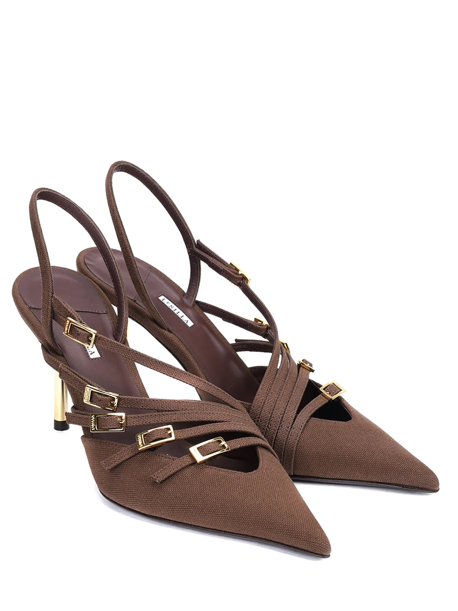 Туфли текстильные