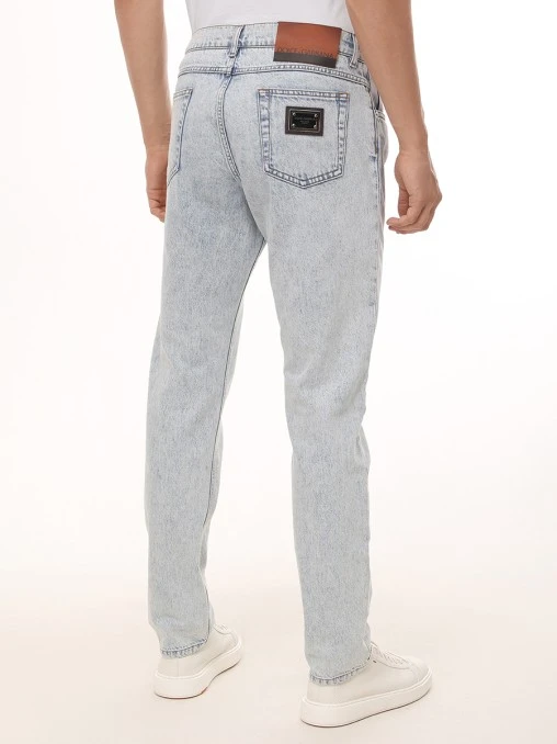 Джинсы Regular Fit хлопковые DOLCE & GABBANA