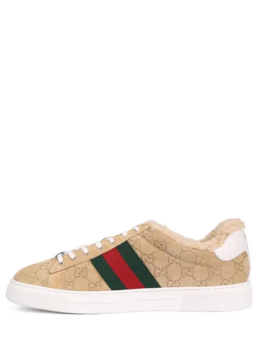 Кеды замшевые Ace GUCCI