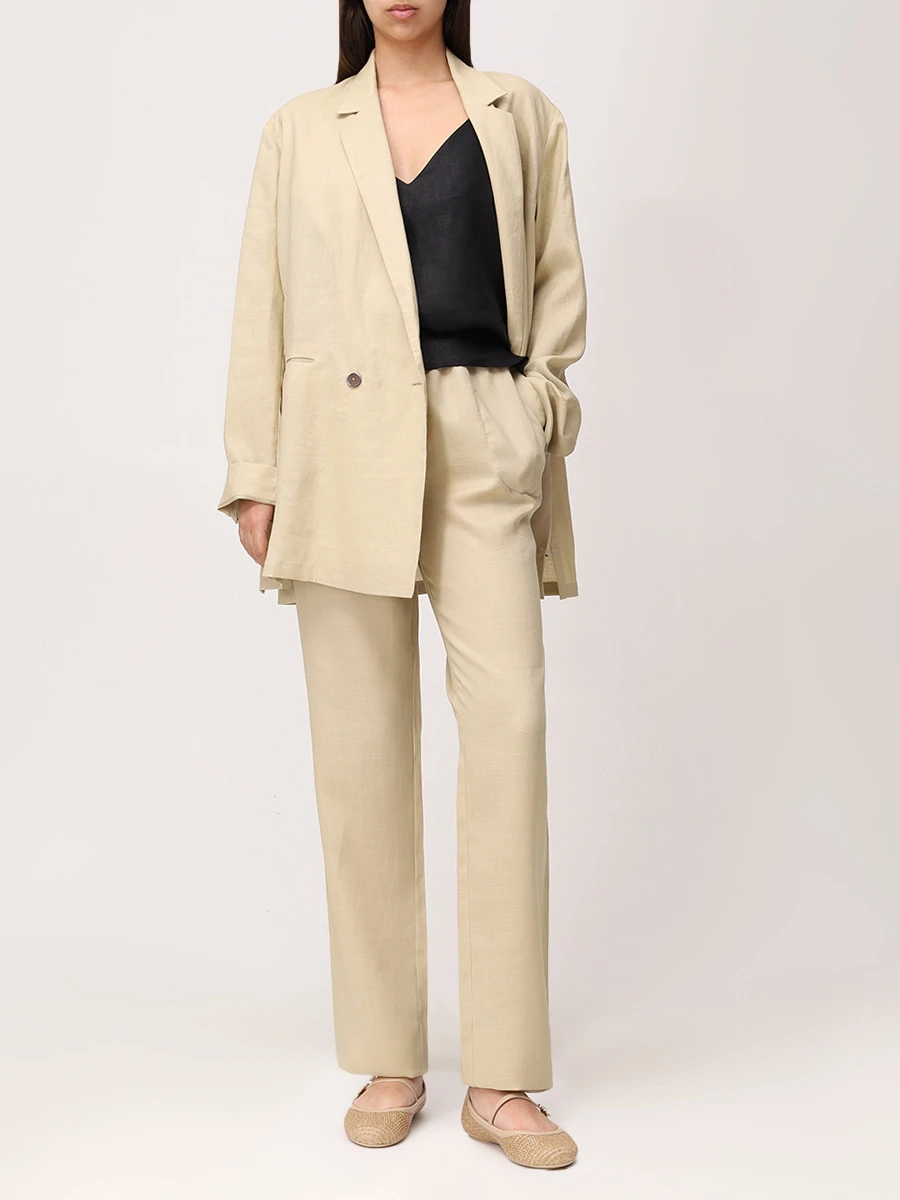 Пиджак льняной