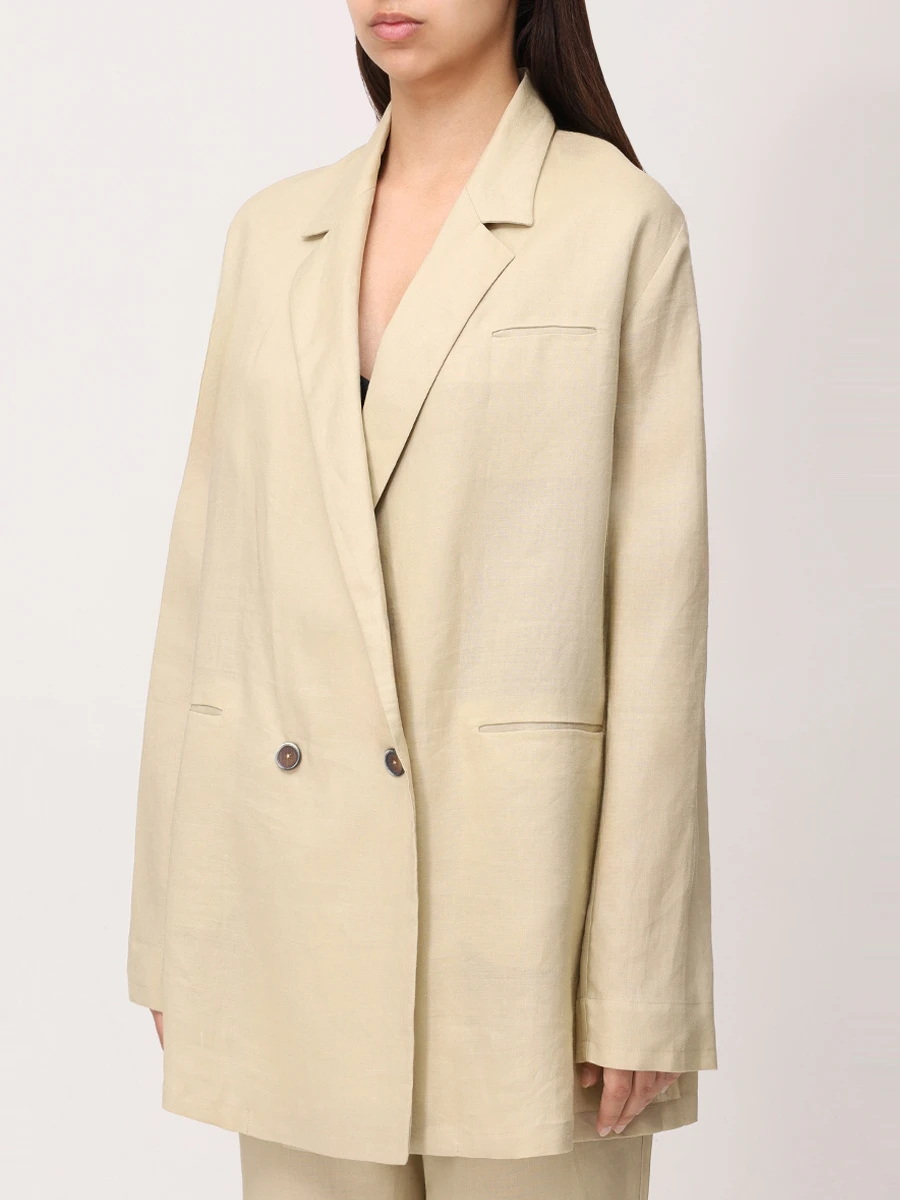 Пиджак льняной