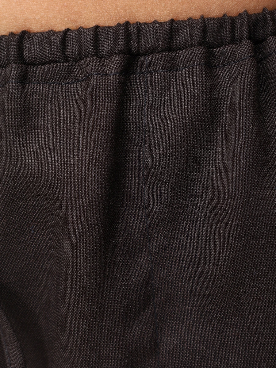 Брюки льняные