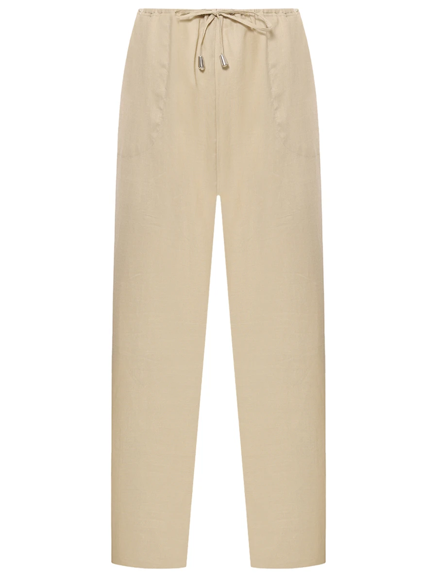 Брюки льняные