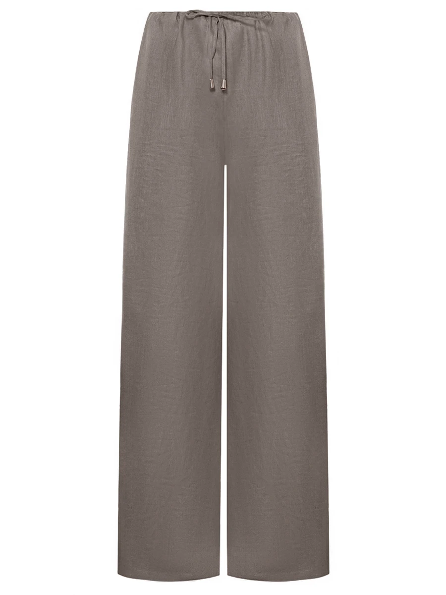 Брюки льняные