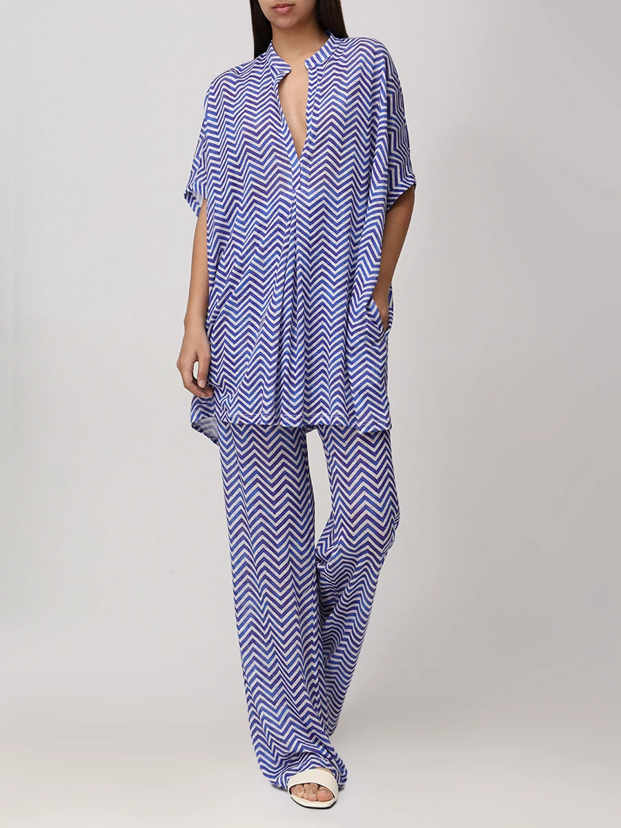 Блуза льняная