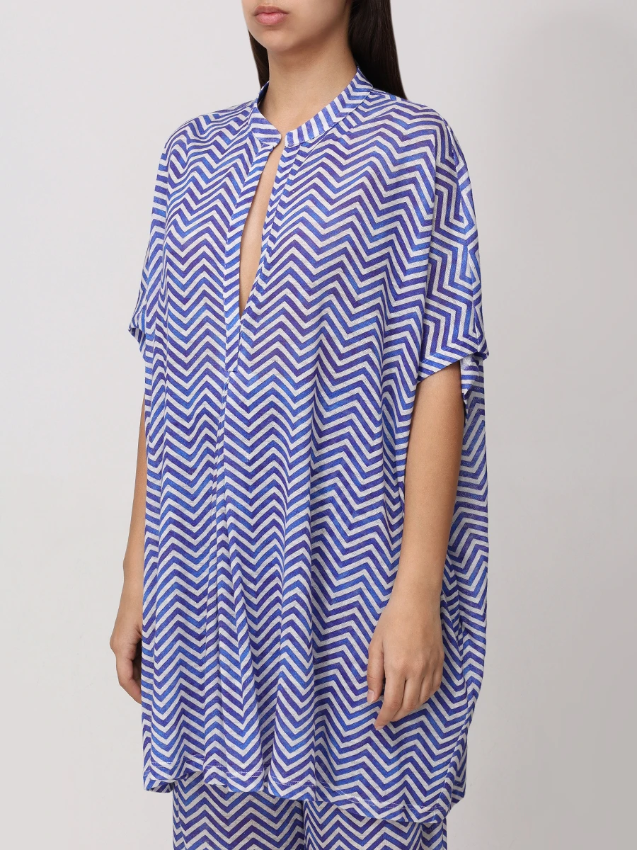 Блуза льняная