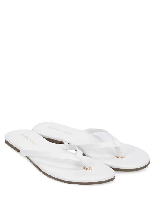 Шлепанцы кожаные MELISSA ODABASH