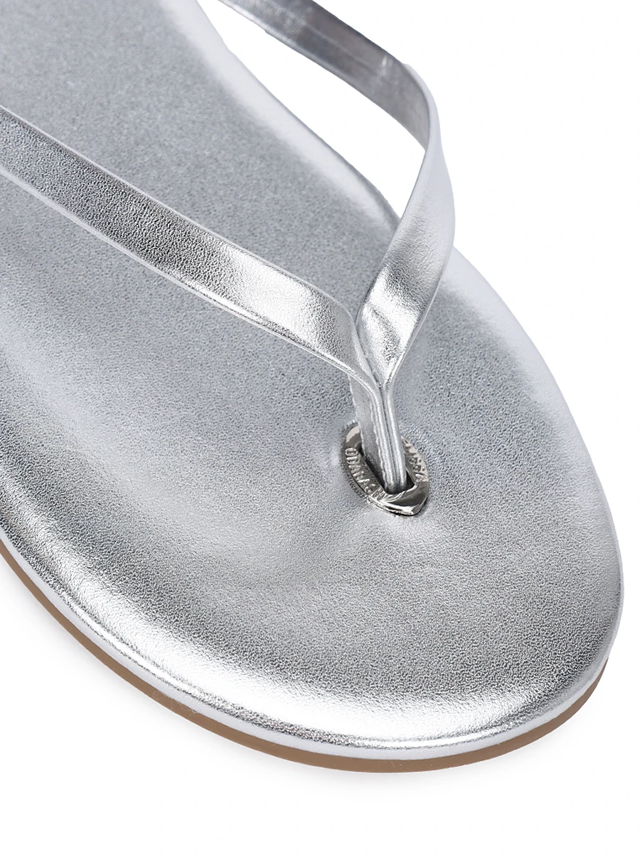 Шлепанцы кожаные