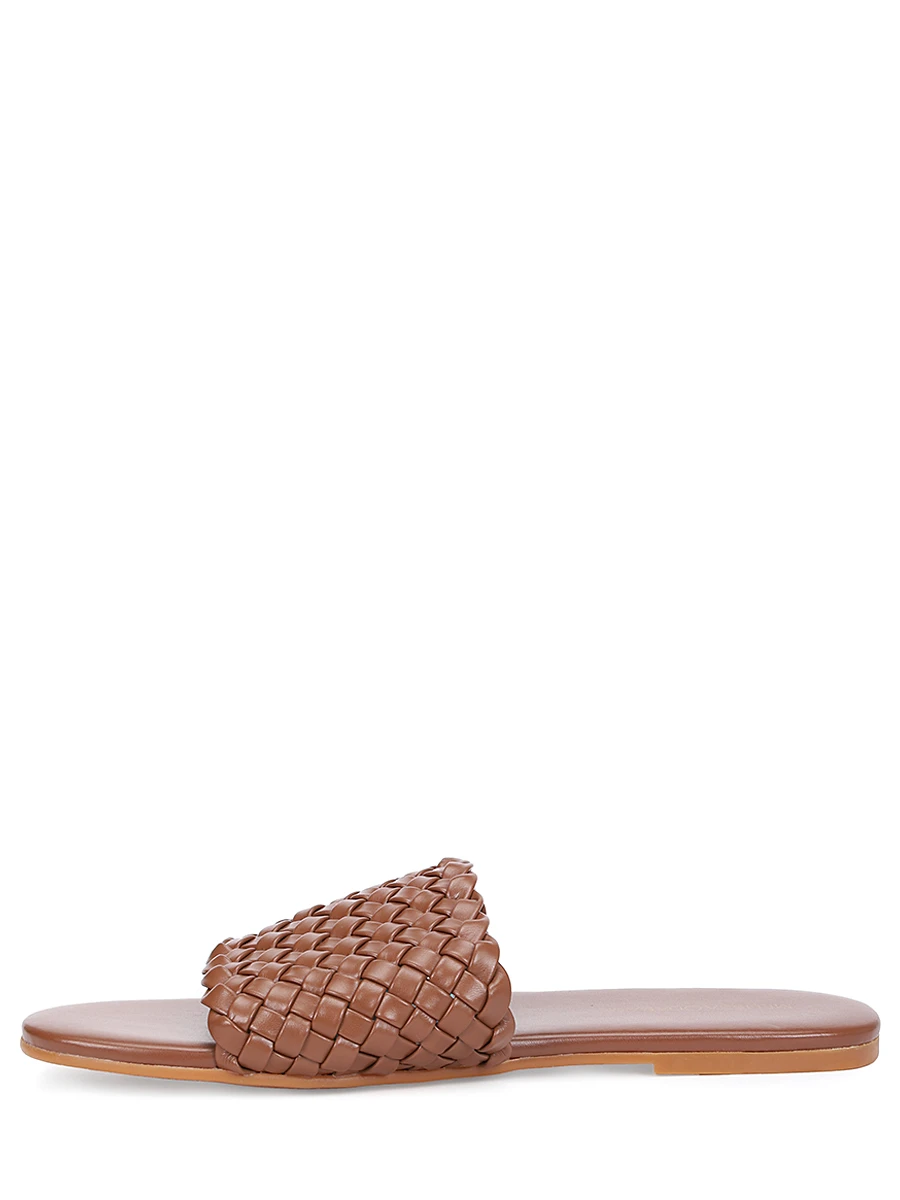 Шлепанцы кожаные