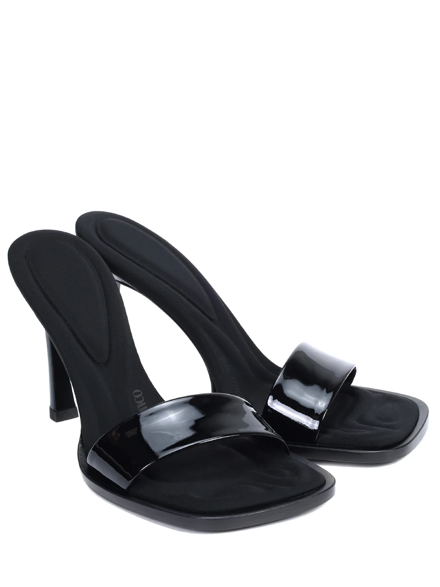 Мюли кожаные