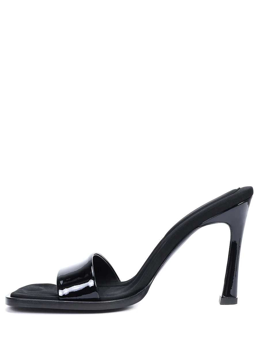 Мюли кожаные