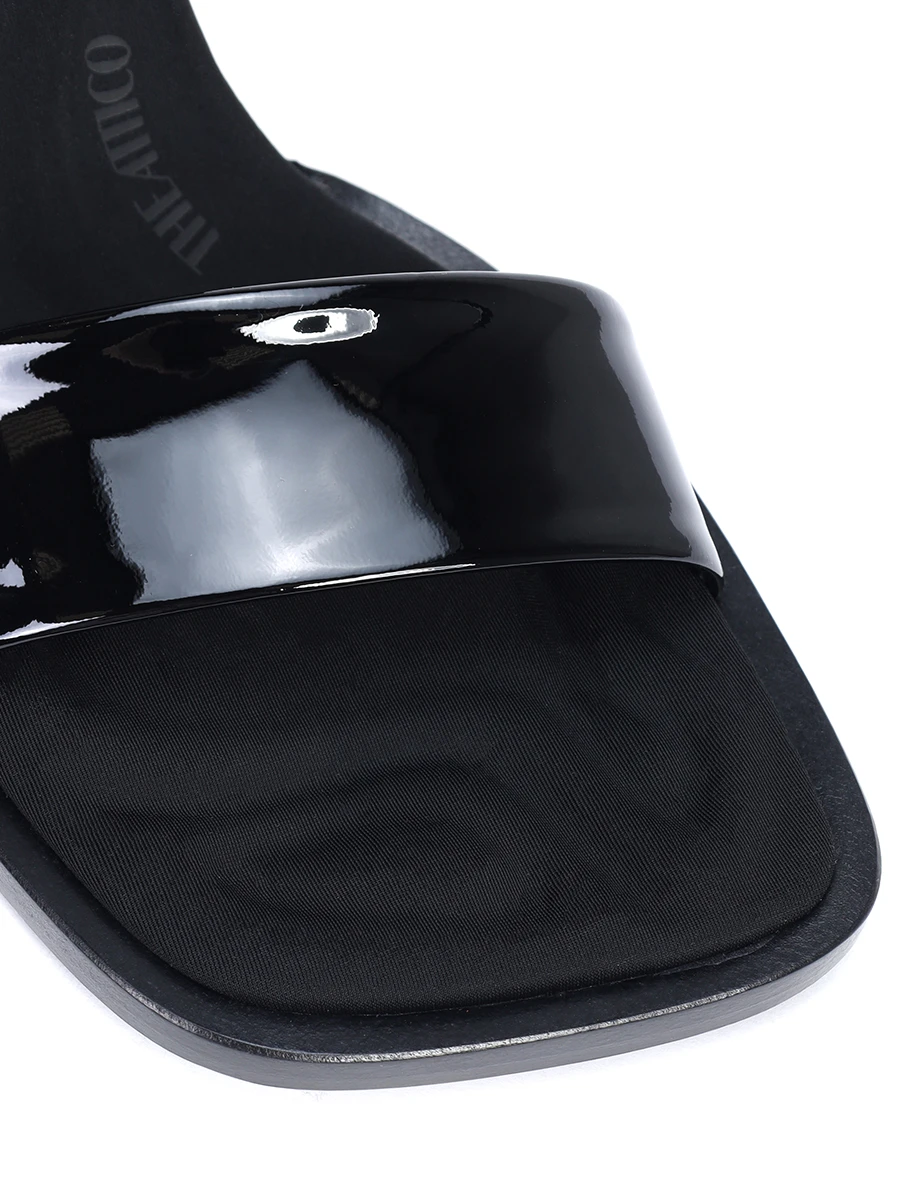 Мюли кожаные