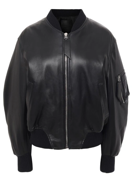 Бомбер кожаный THEATTICO