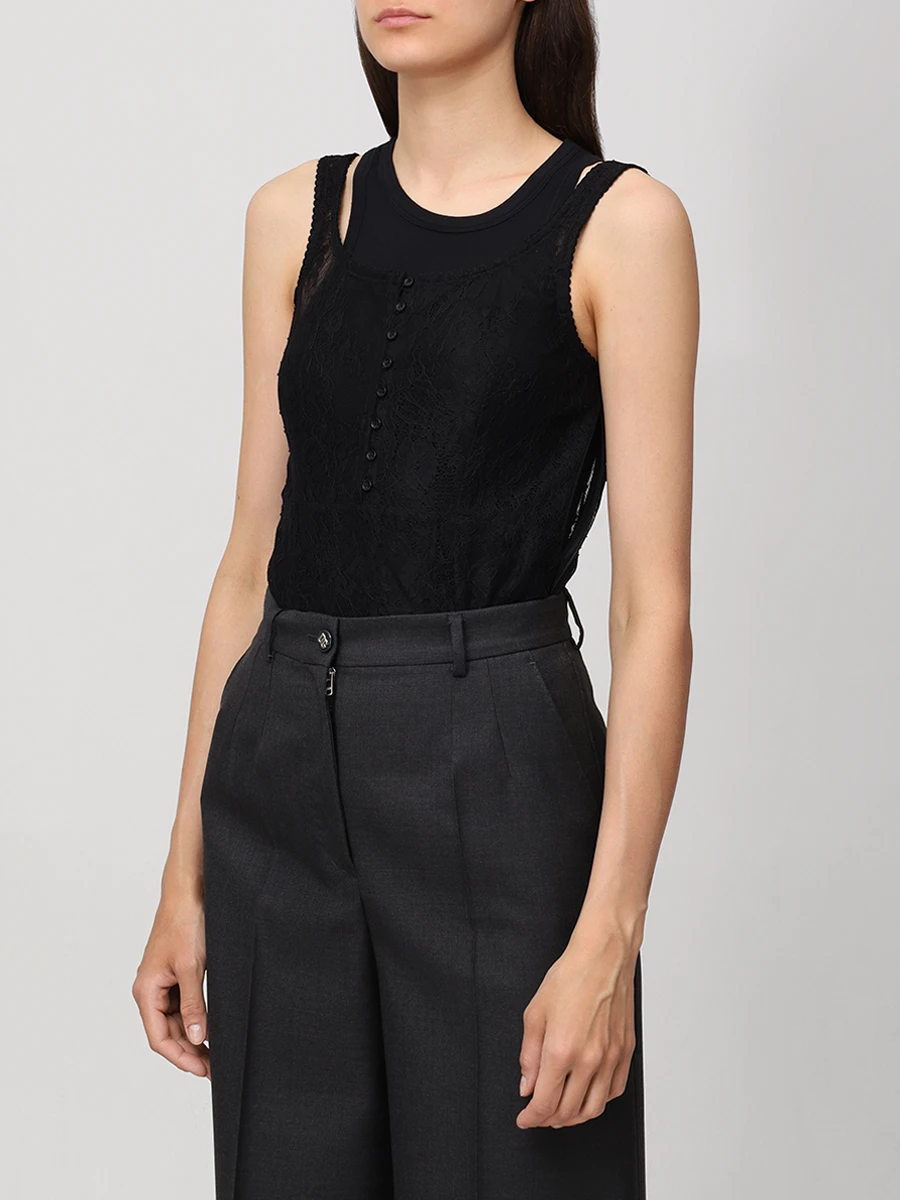 Боди кружевное