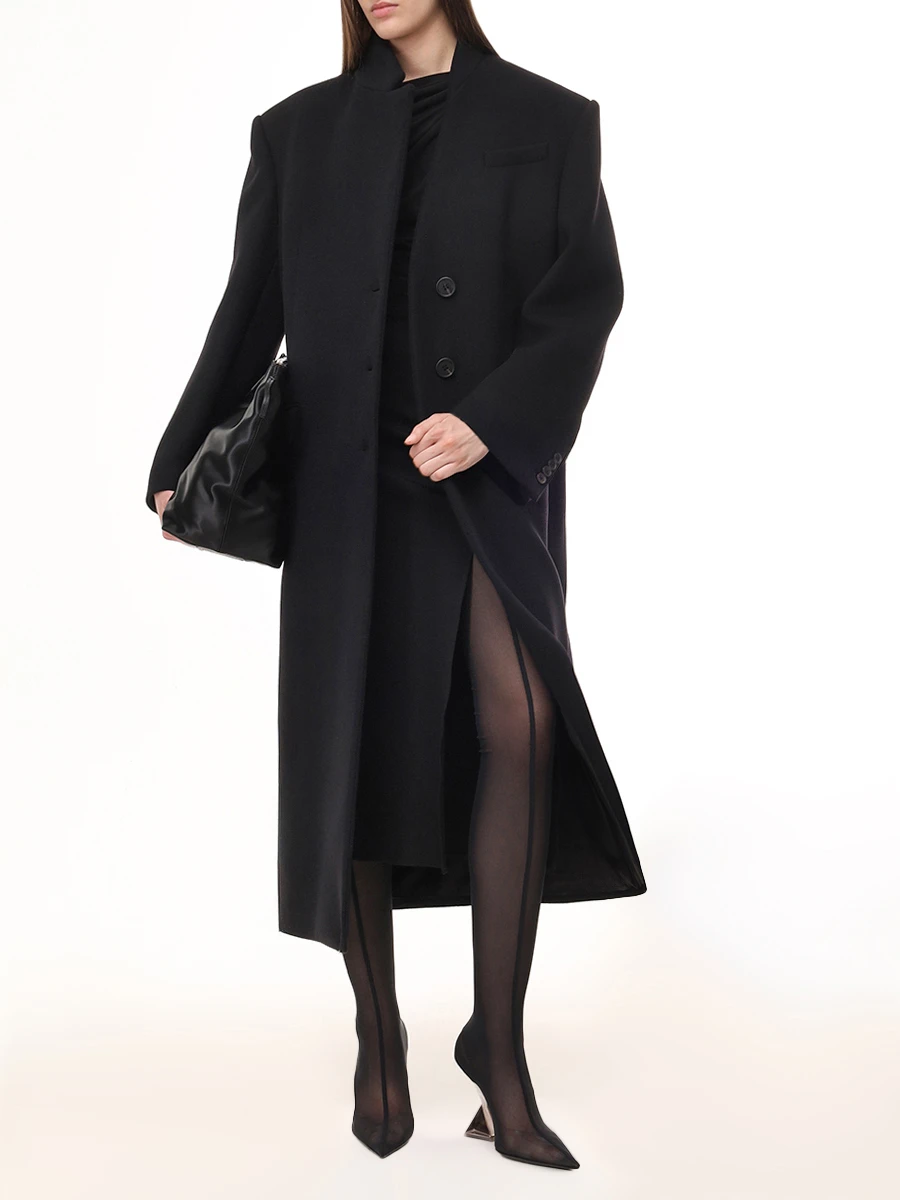 Пальто шерстяное