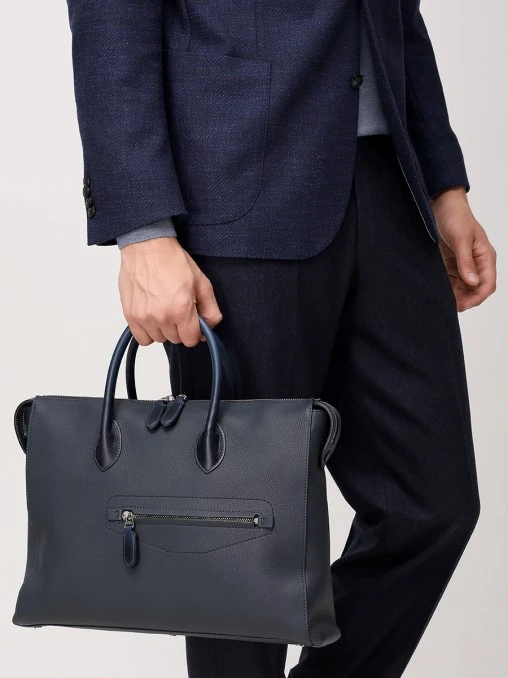 Сумка кожаная SANTONI