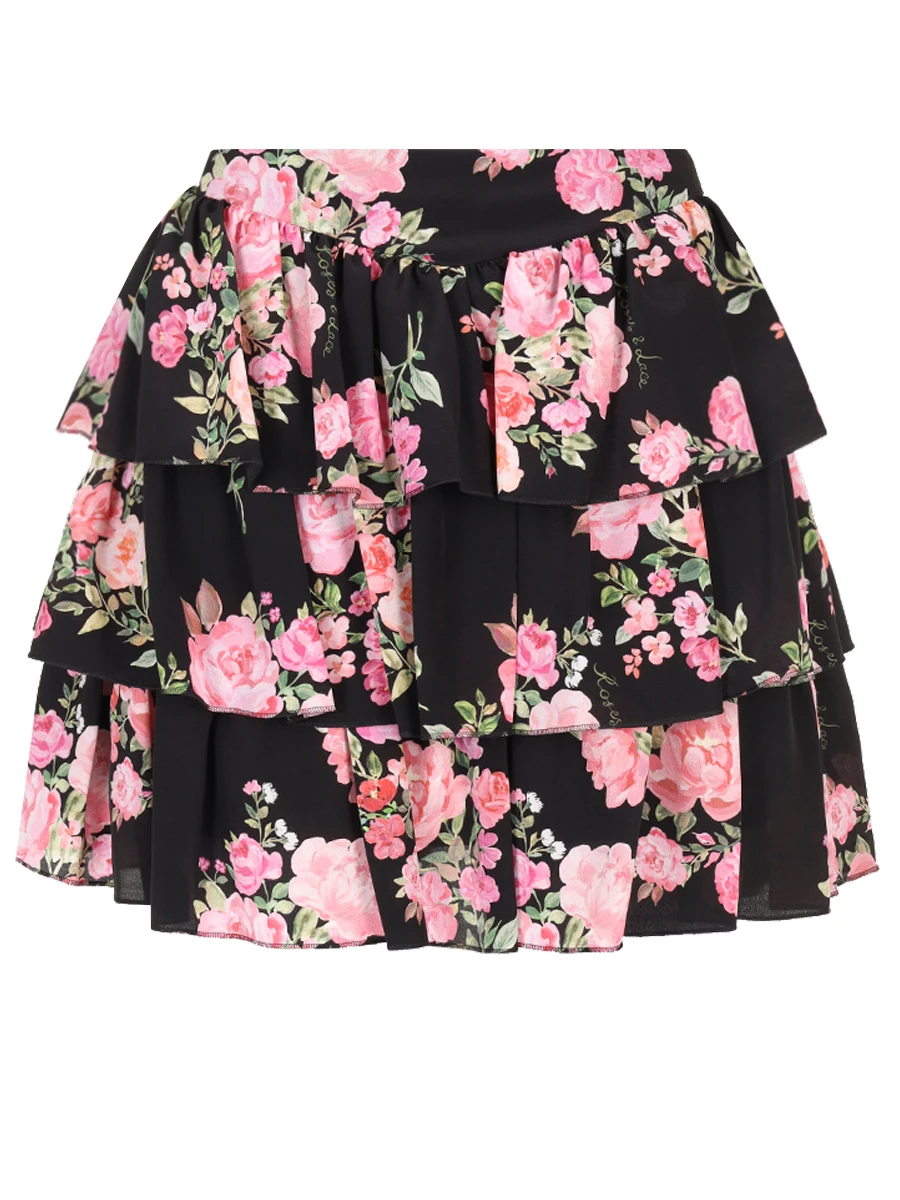 Юбка шелковая