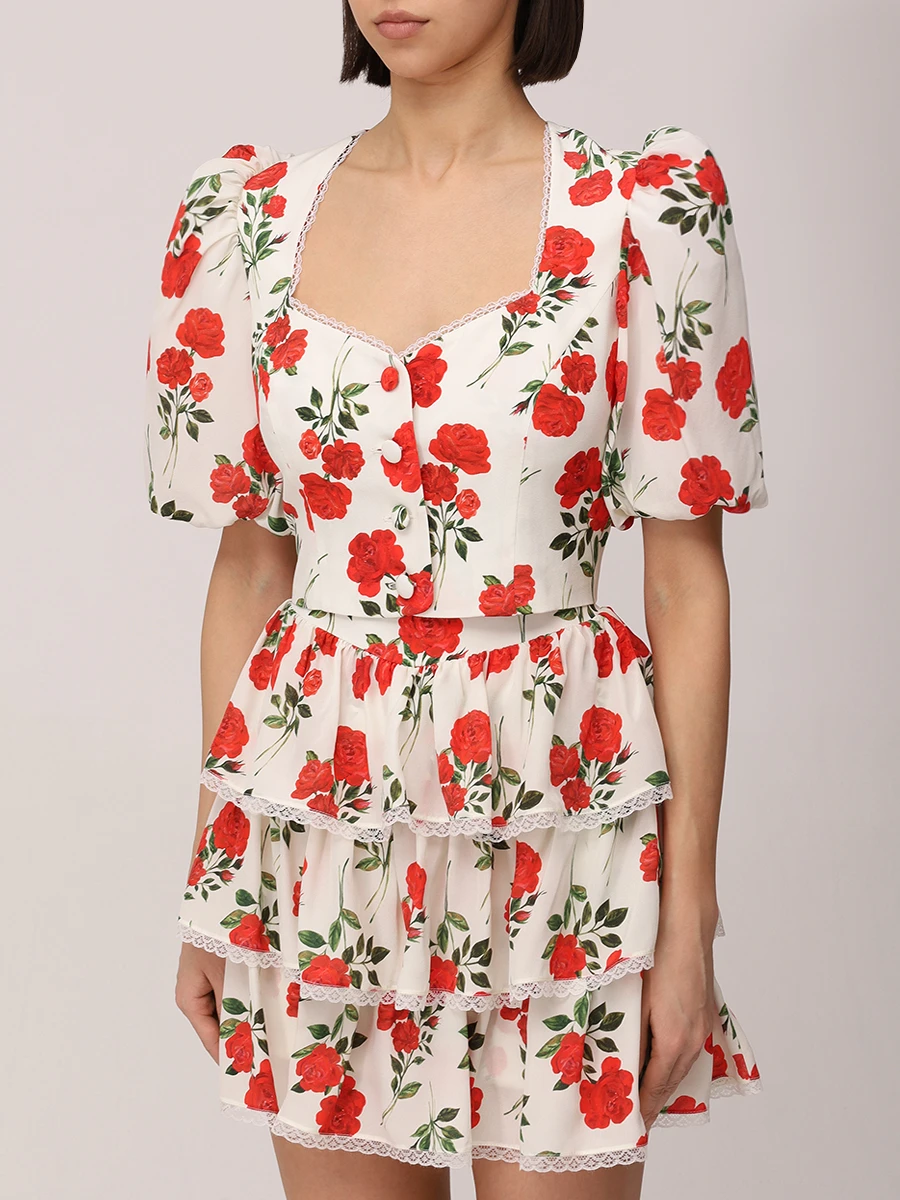 Блуза шелковая