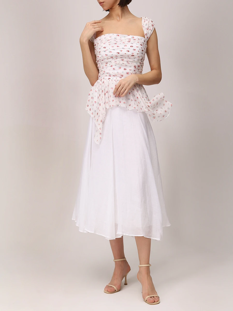 Топ шелковый