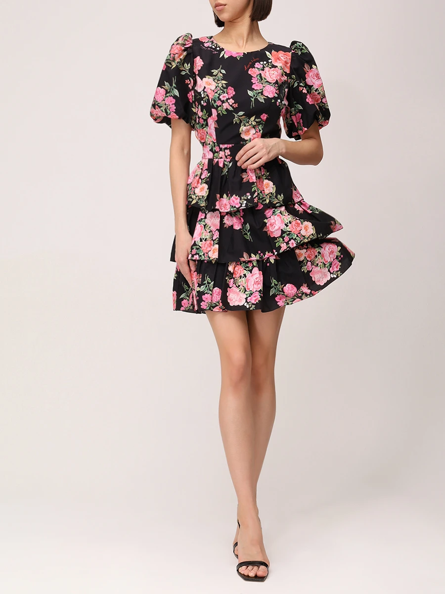 Платье из хлопка и шелка