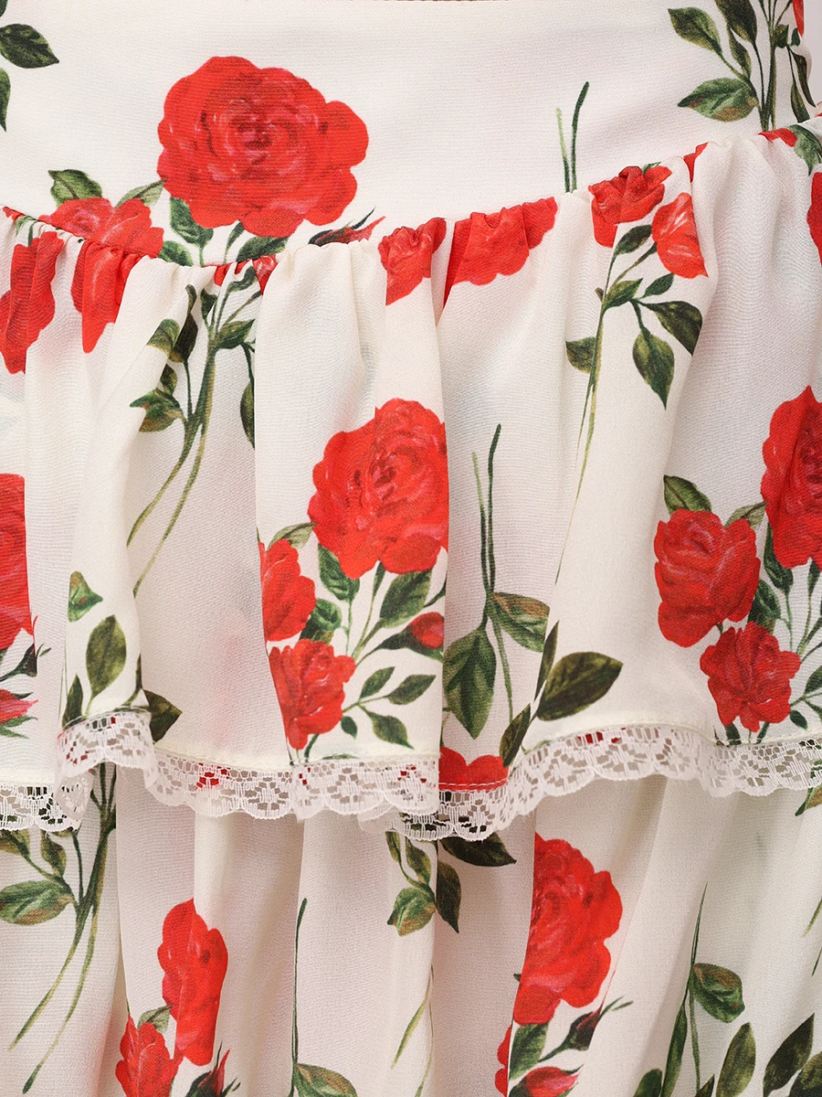 Юбка шелковая