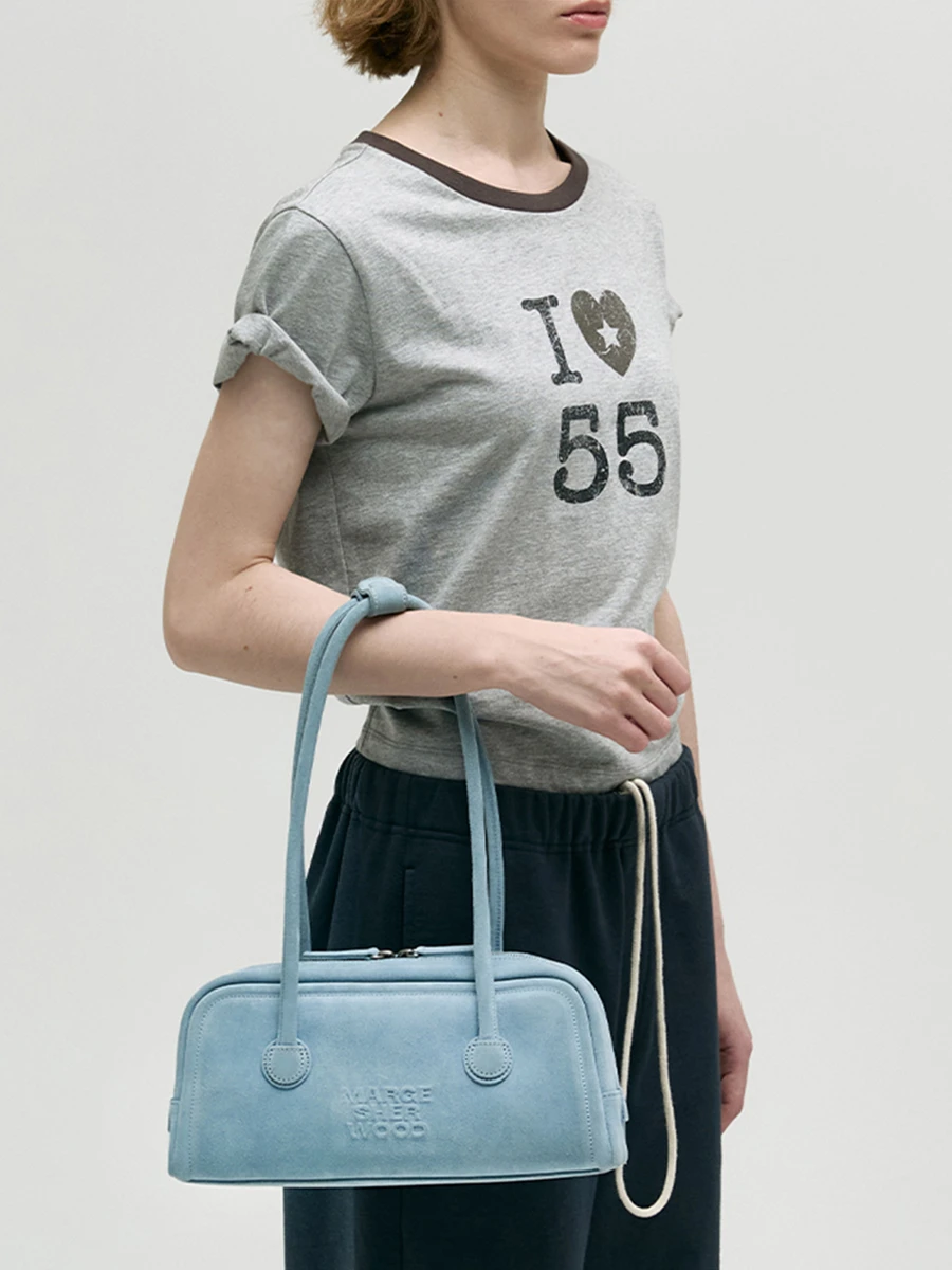 Сумка замшевая SOFT BAGUETTE BAG