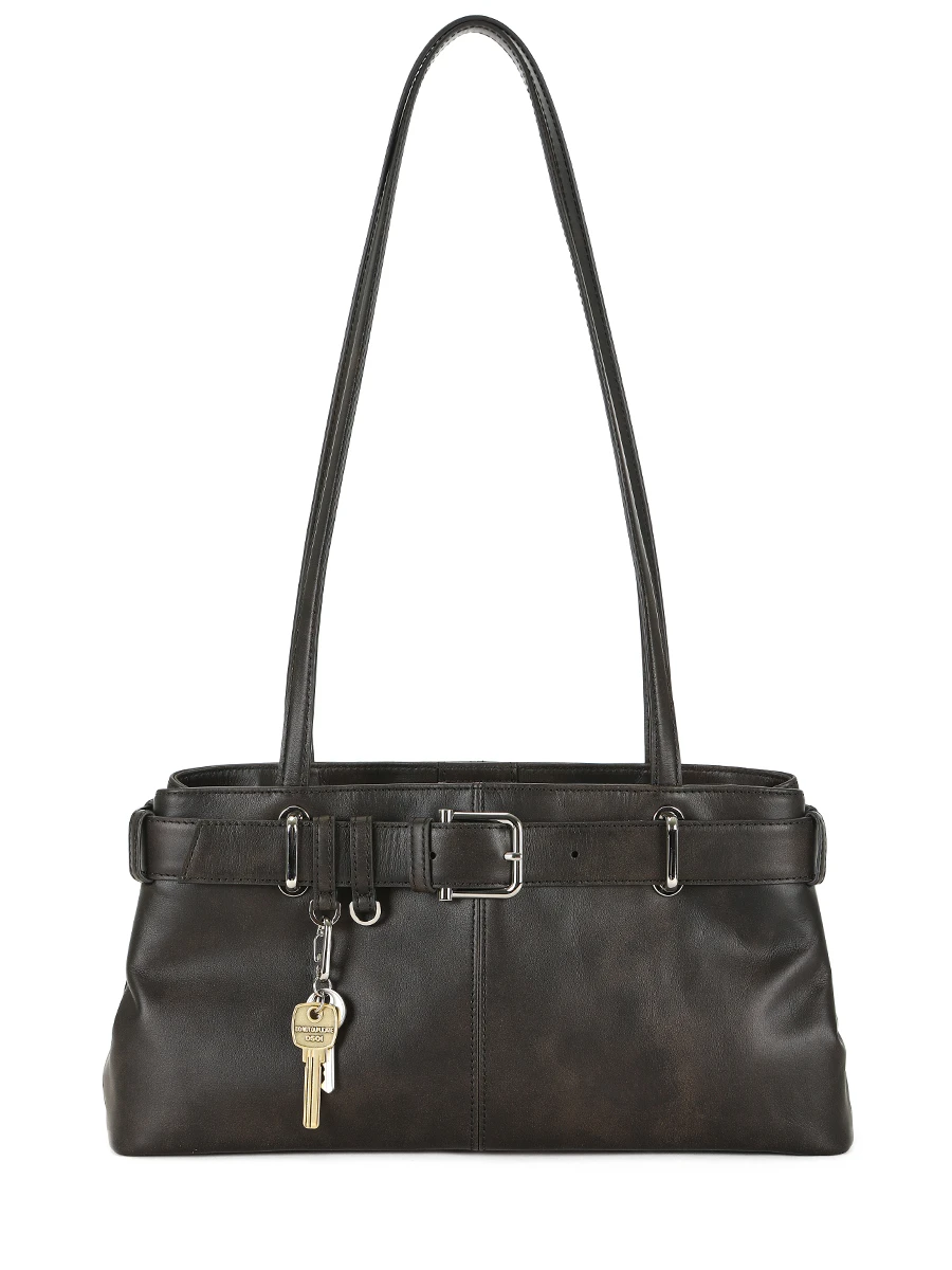 Сумка кожаная SHOULDER BROCLE