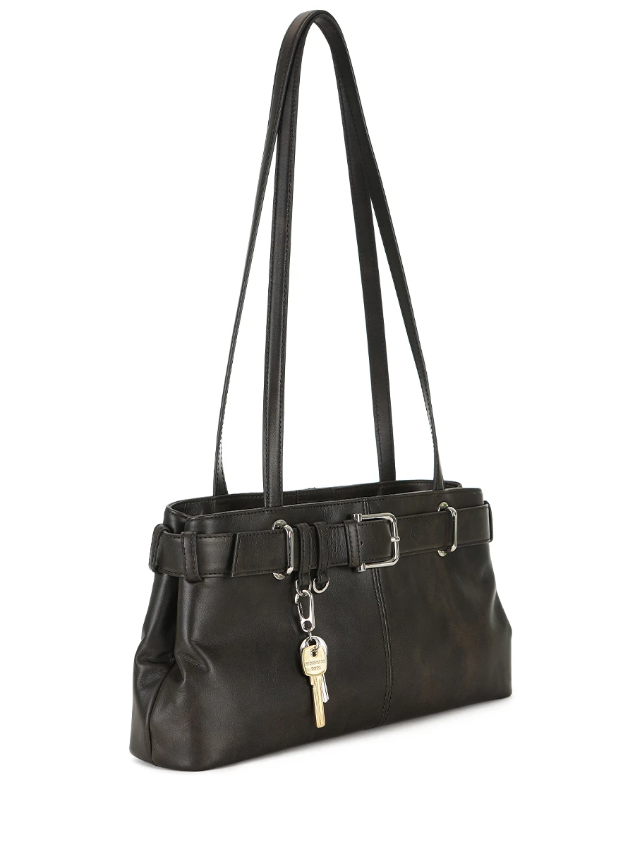 Сумка кожаная SHOULDER BROCLE