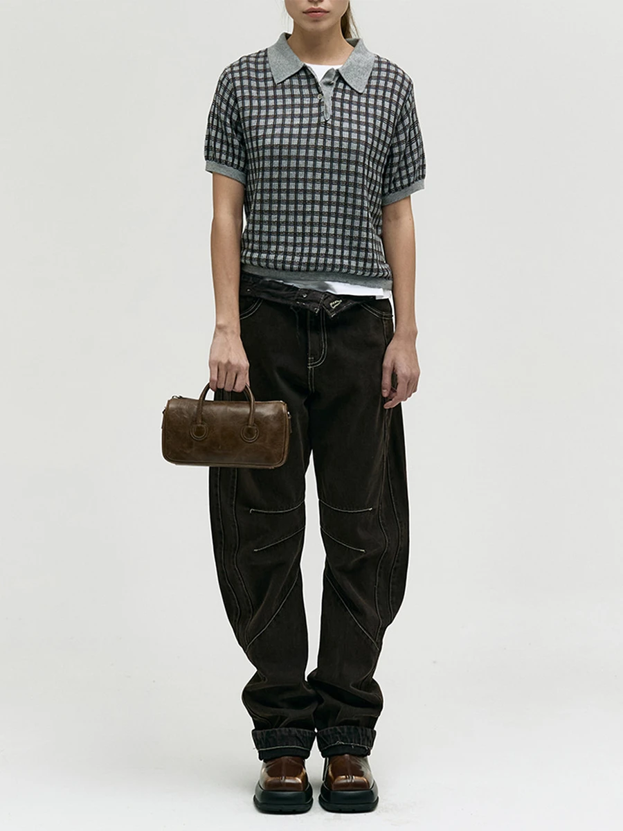 Сумка кожаная ZIPPER SMALL