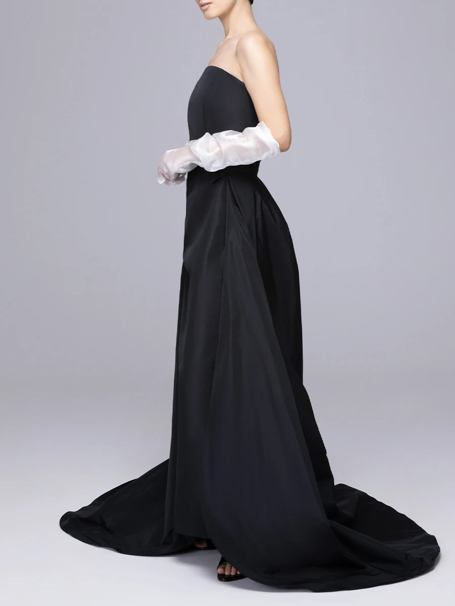 Платье Omphale со шлейфом