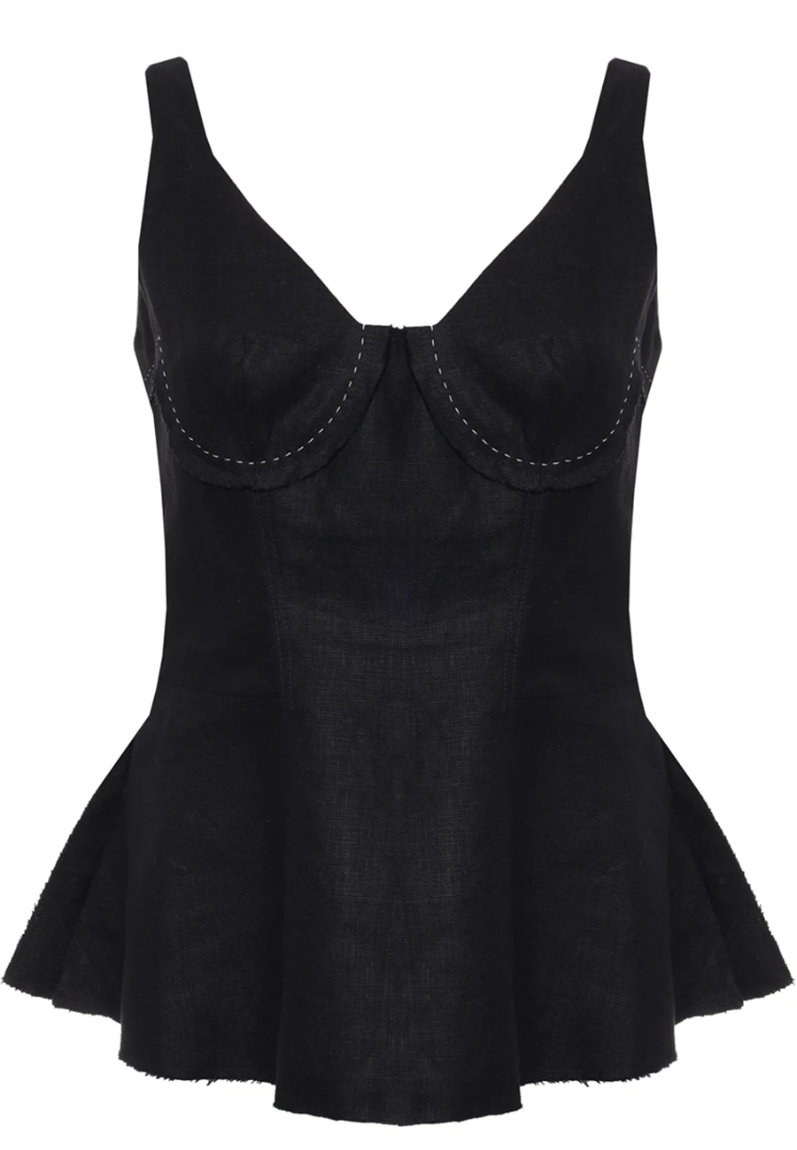 Топ хлопковый