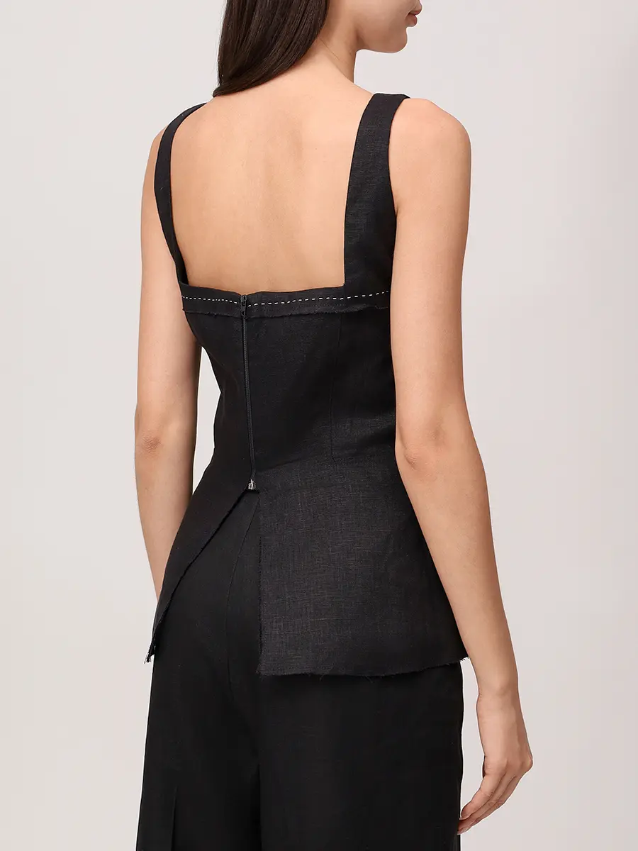 Топ хлопковый