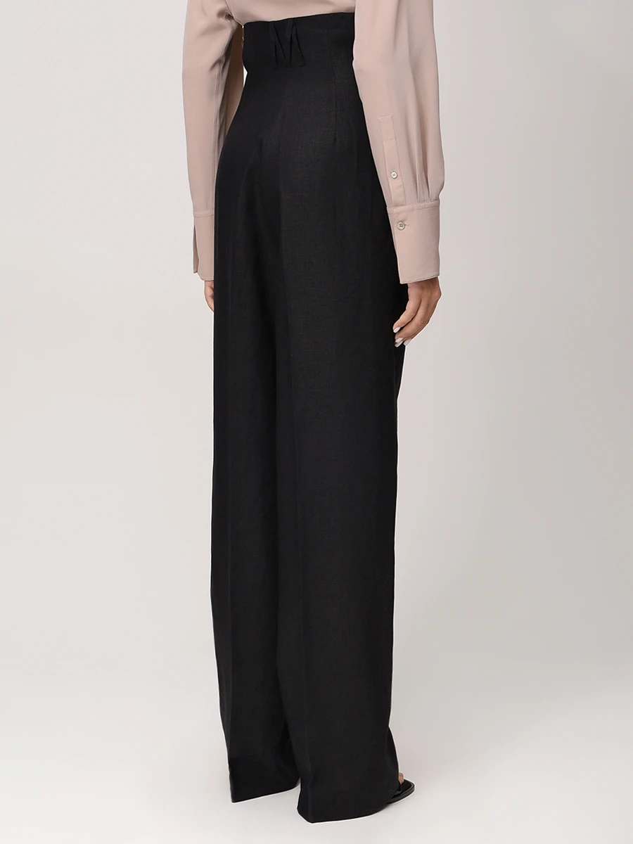 Брюки льняные