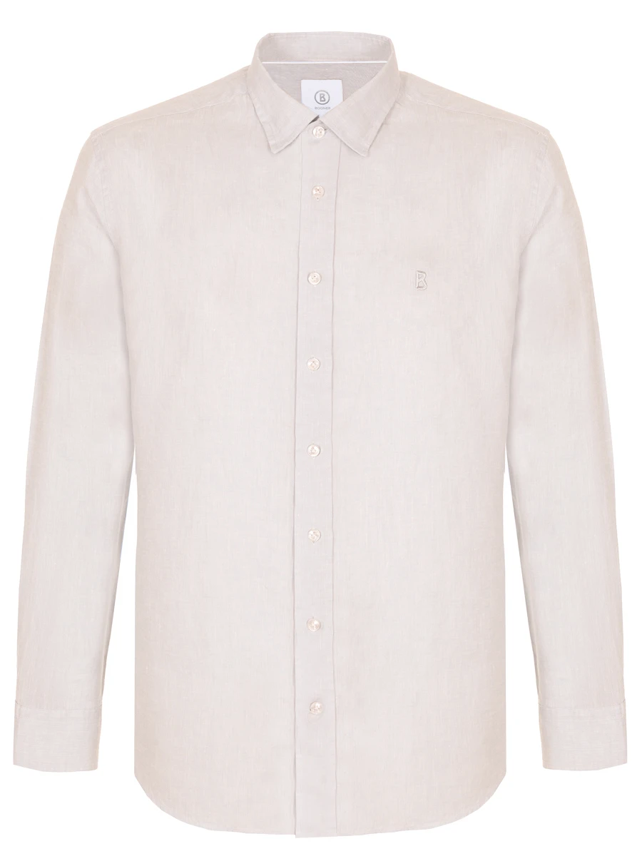 Рубашка Slim Fit льняная Timi