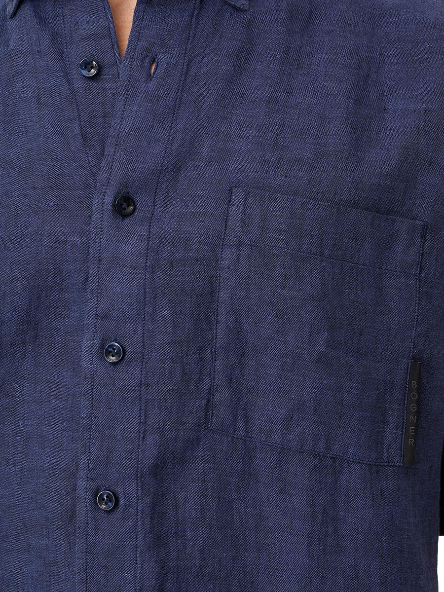 Рубашка Slim Fit льняная Lykos