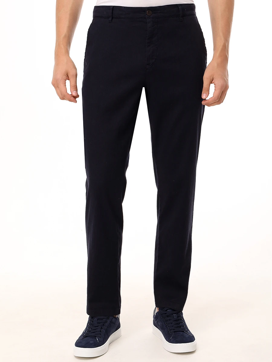 Брюки из хлопка и льна Riley