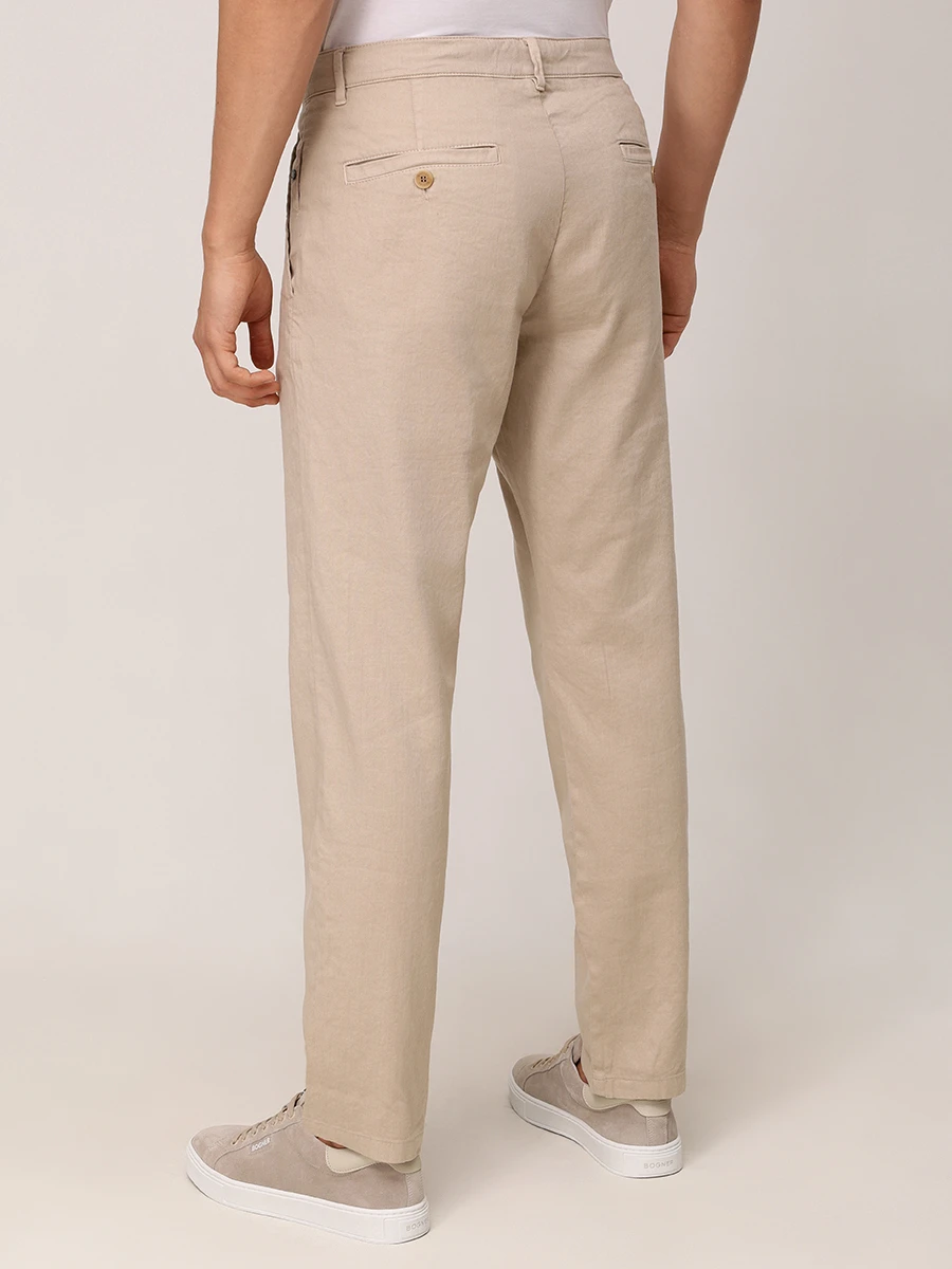 Брюки из хлопка и льна Riley