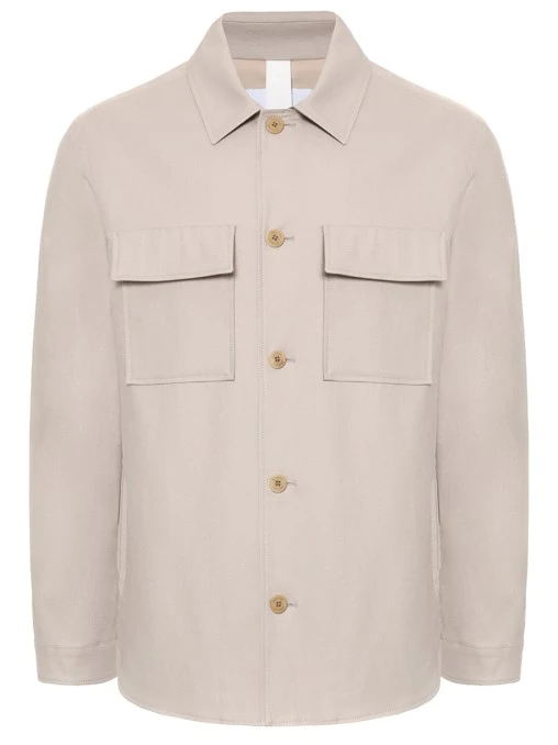 Куртка из хлопка и льна Larry BOGNER