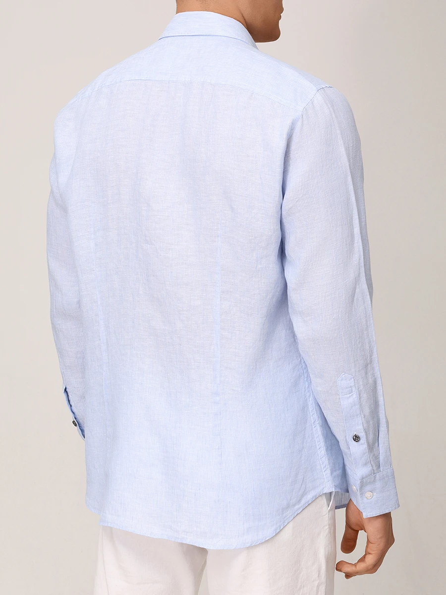 Рубашка Slim Fit льняная Timi