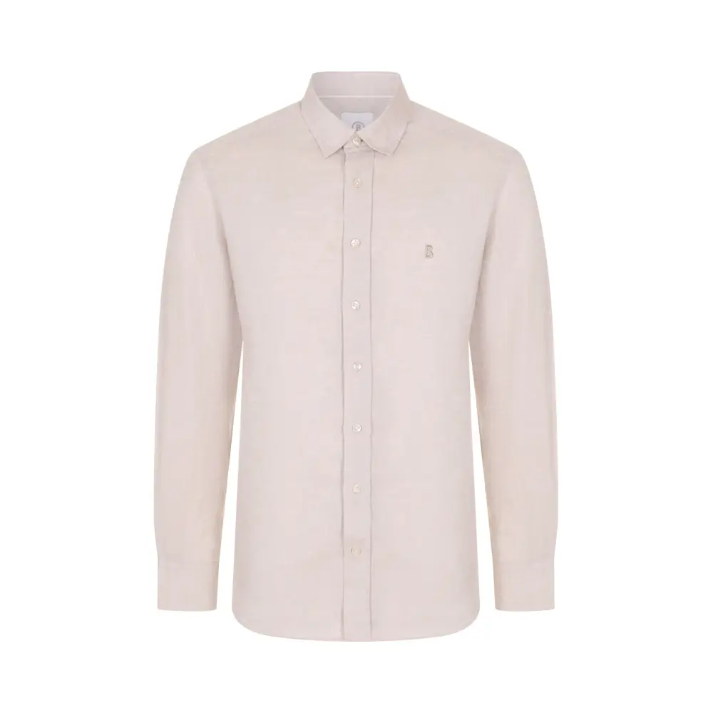 Рубашка Slim Fit льняная Timi