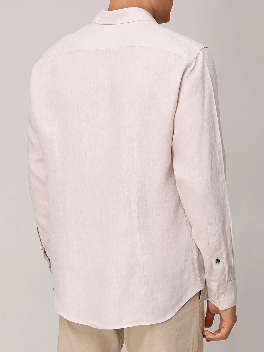 Рубашка Slim Fit льняная Timi