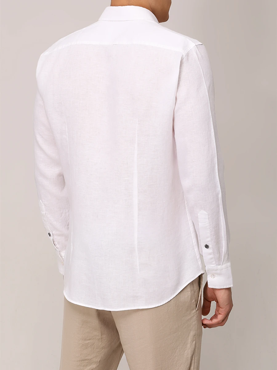 Рубашка Slim Fit льняная Timi