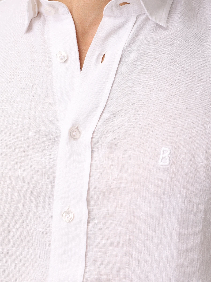 Рубашка Slim Fit льняная Timi