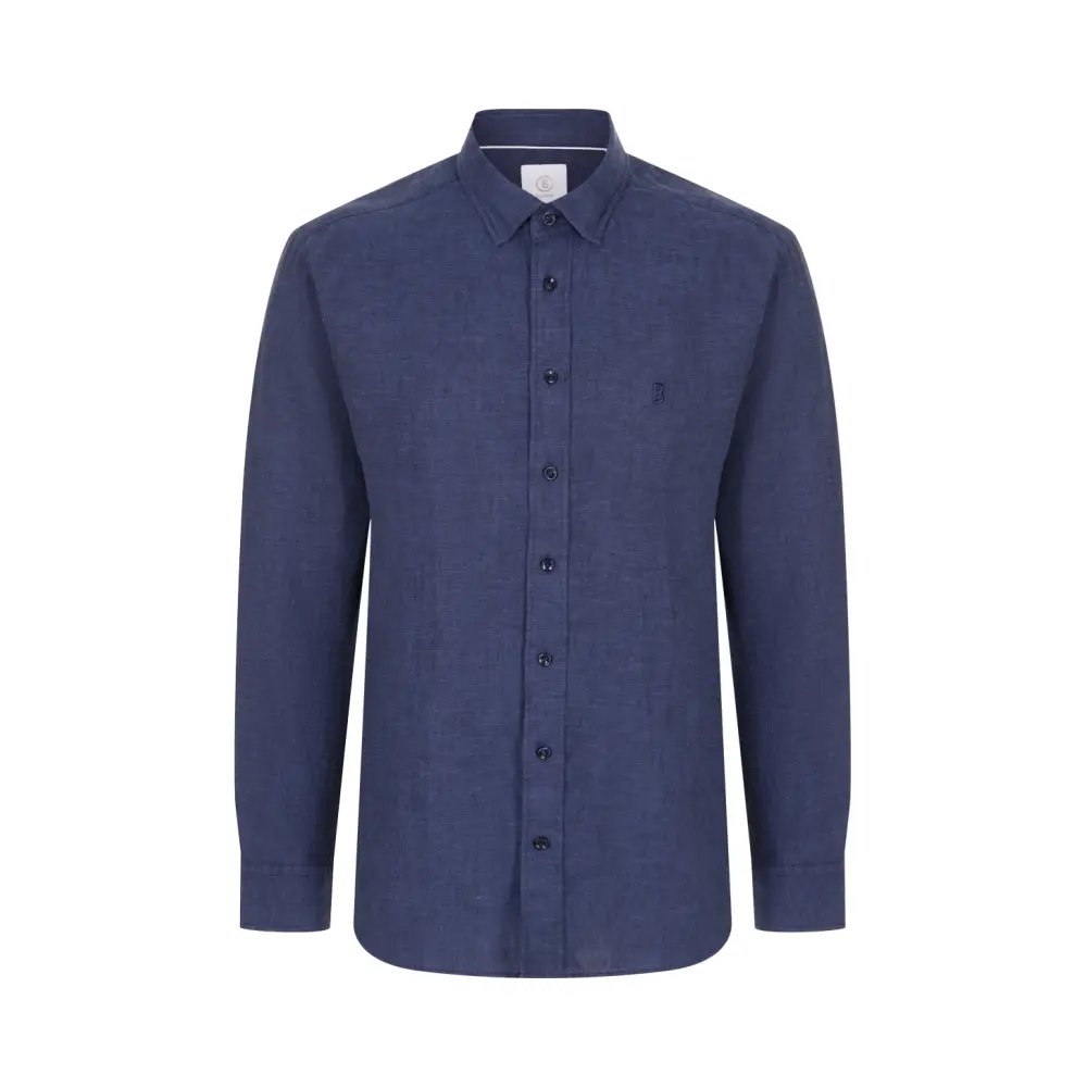 Рубашка Slim Fit льняная Timi