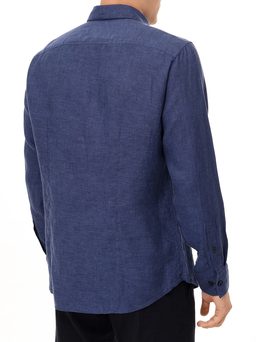 Рубашка Slim Fit льняная Timi