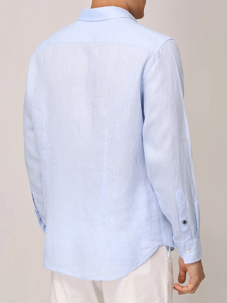 Рубашка Slim Fit льняная Timi