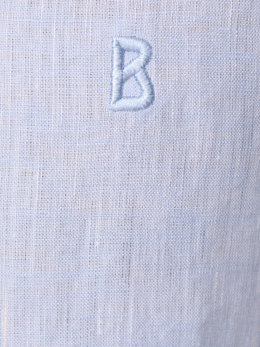 Рубашка Slim Fit льняная Timi